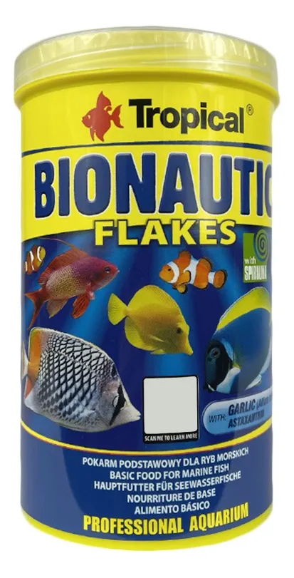 ração bionautic flakes 200 gramas