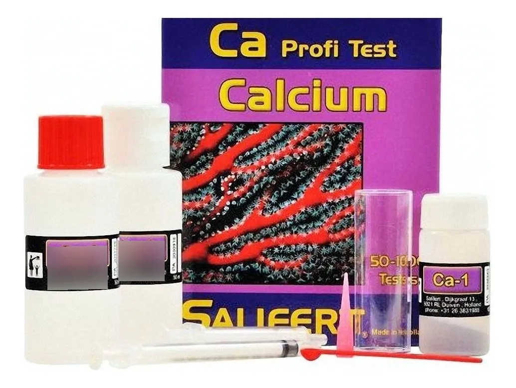 Teste salifert cálcio