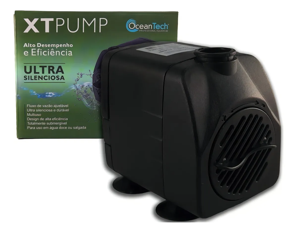 Bomba Submersa 1200l/h Lagos Aquários Fontes Ocean Tech